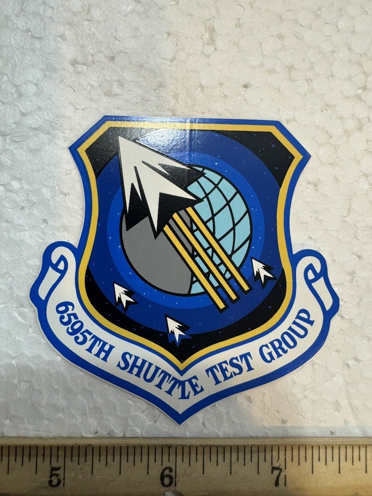 6595th Shuttle Test Group Sticker