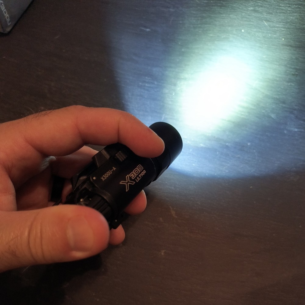Surefire X300U-A With Emissary Development Paddle Shifter