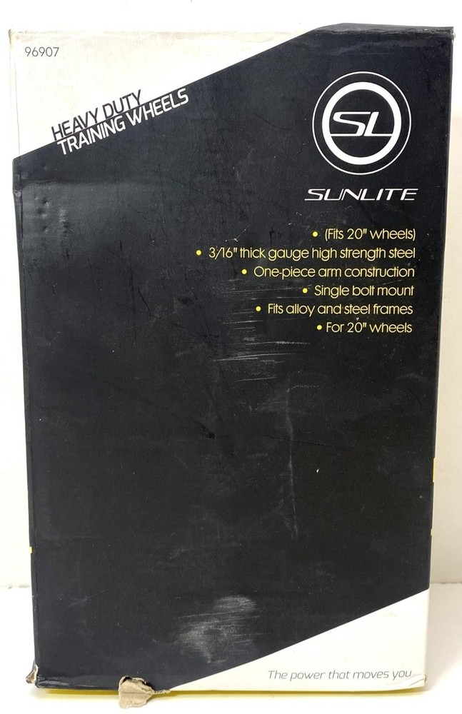 Sunlite Heavy Duty TRAINING WHEELS 20" bicycle