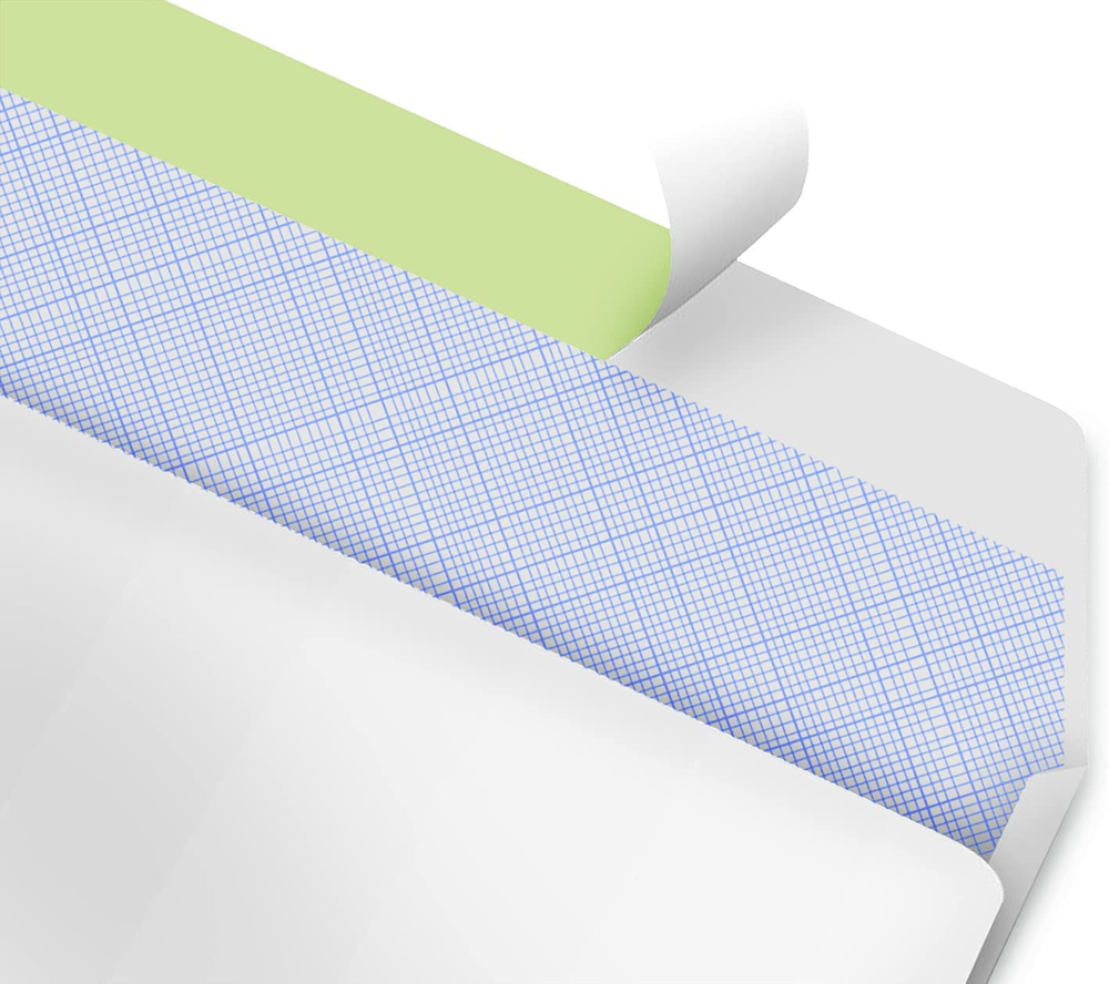100 Mailing Envelopes, Self Seal Letter Size, Number #10 White Windowless Securi