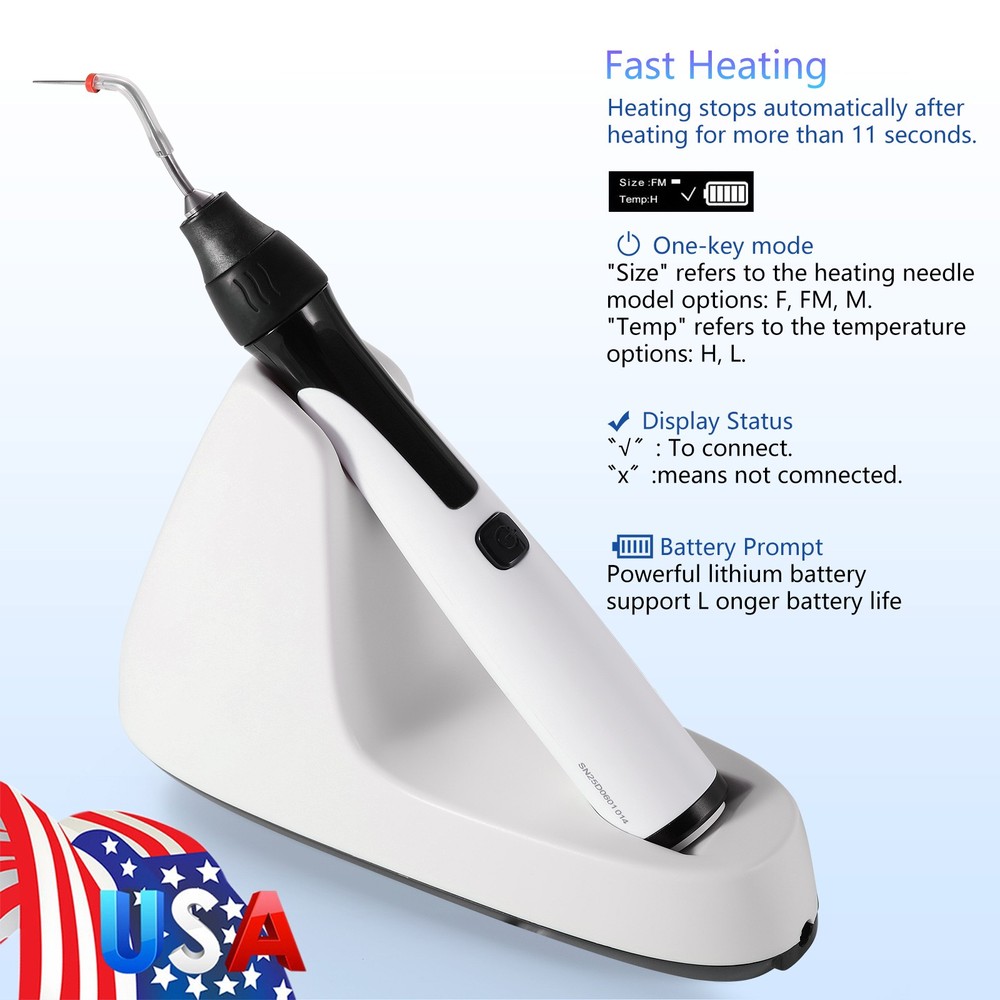 Dental Gutta Percha Obturation System Pen Gun