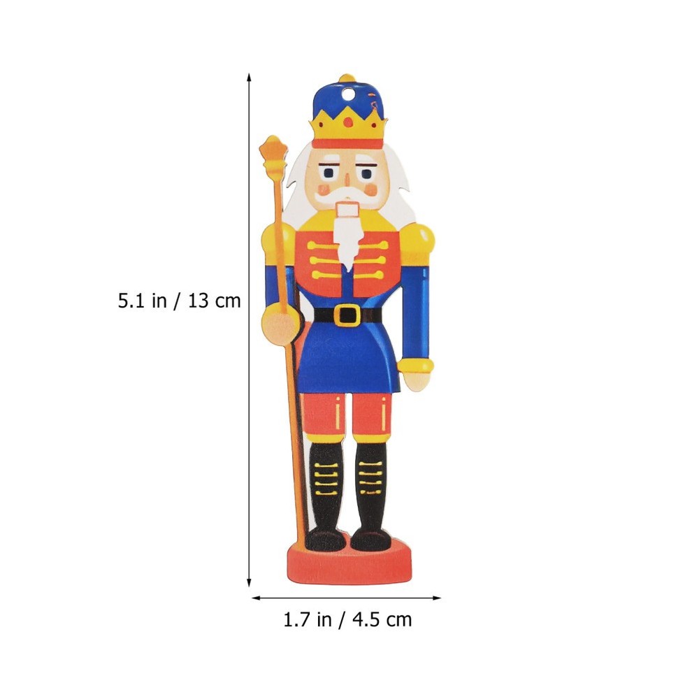 36 Pcs Nutcracker Miniature Nutcrackers Holiday Door Decorations