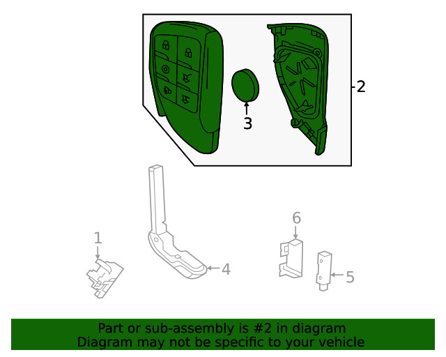 Genuine GM Transmitter 13560204