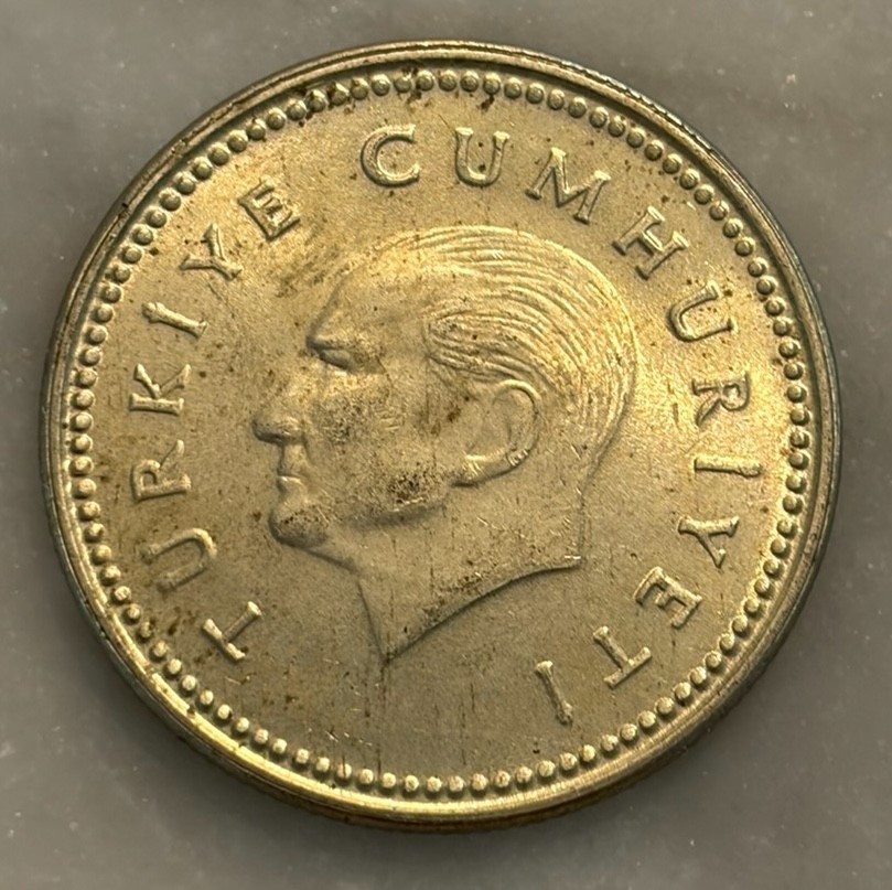 1994 Turkey 1000 Lira - AU - About Uncirculated