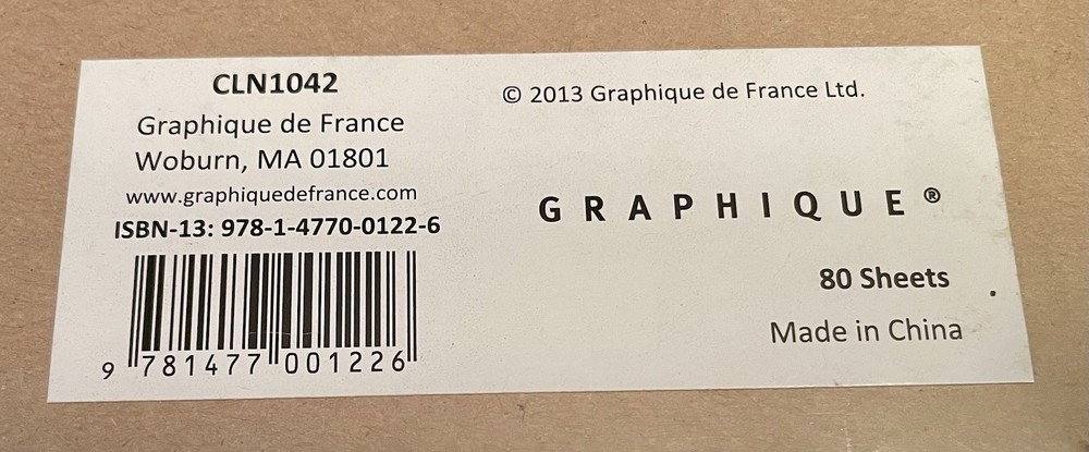 Graphique ‘just a note…’ Clipboard & Notepad Set (80 Sheets) - NEW