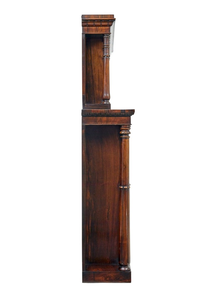 MID 19TH CENTURY PALISANDER MIRRORED CHIFFIONIER