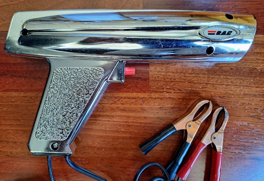 Vintage RAC DC Power Timing Light and Remote Starter Switch