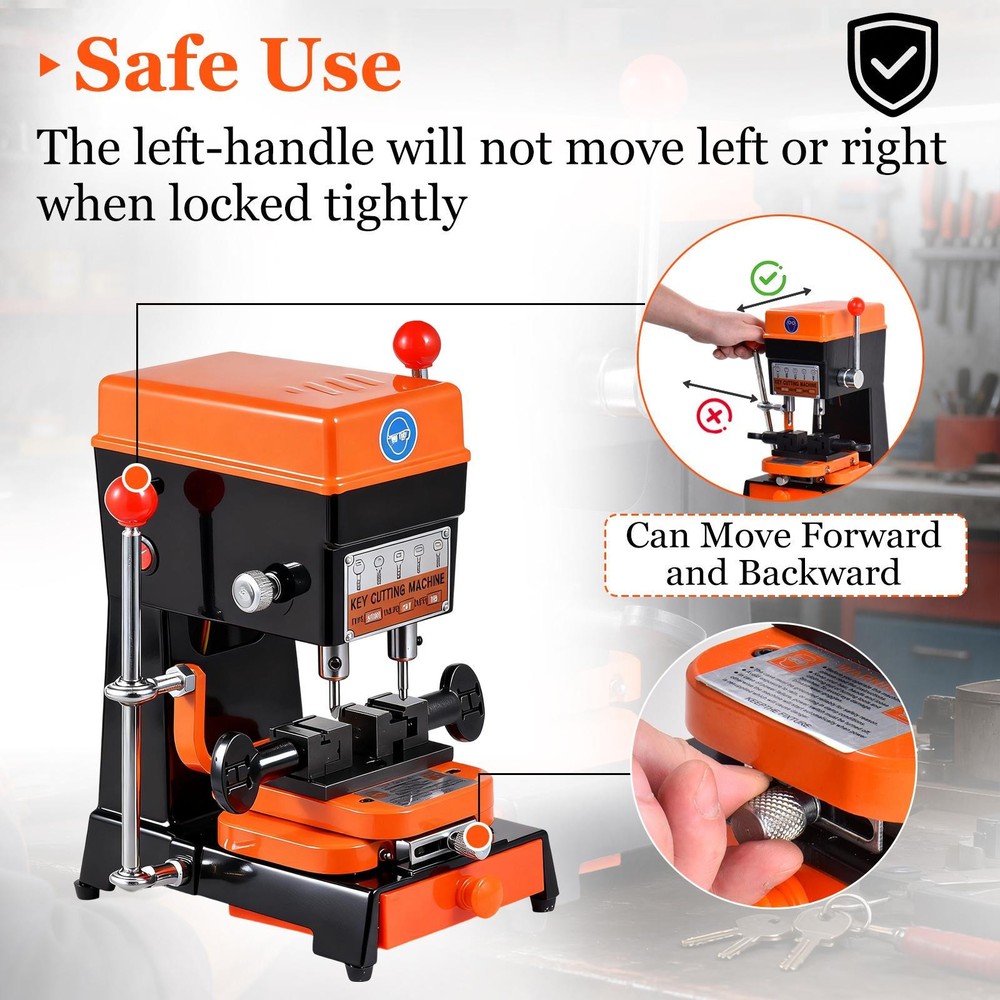 Key Cutting duplicating Machine Cutter Car Key Copier Locksmith Tools-