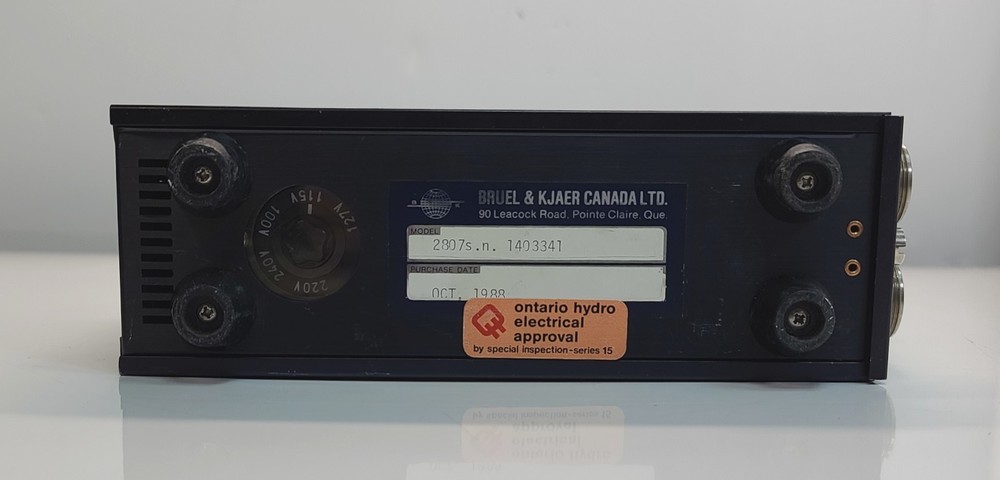 Bruel & Kjaer Type 2807 Two Channel Microphone Power Supply