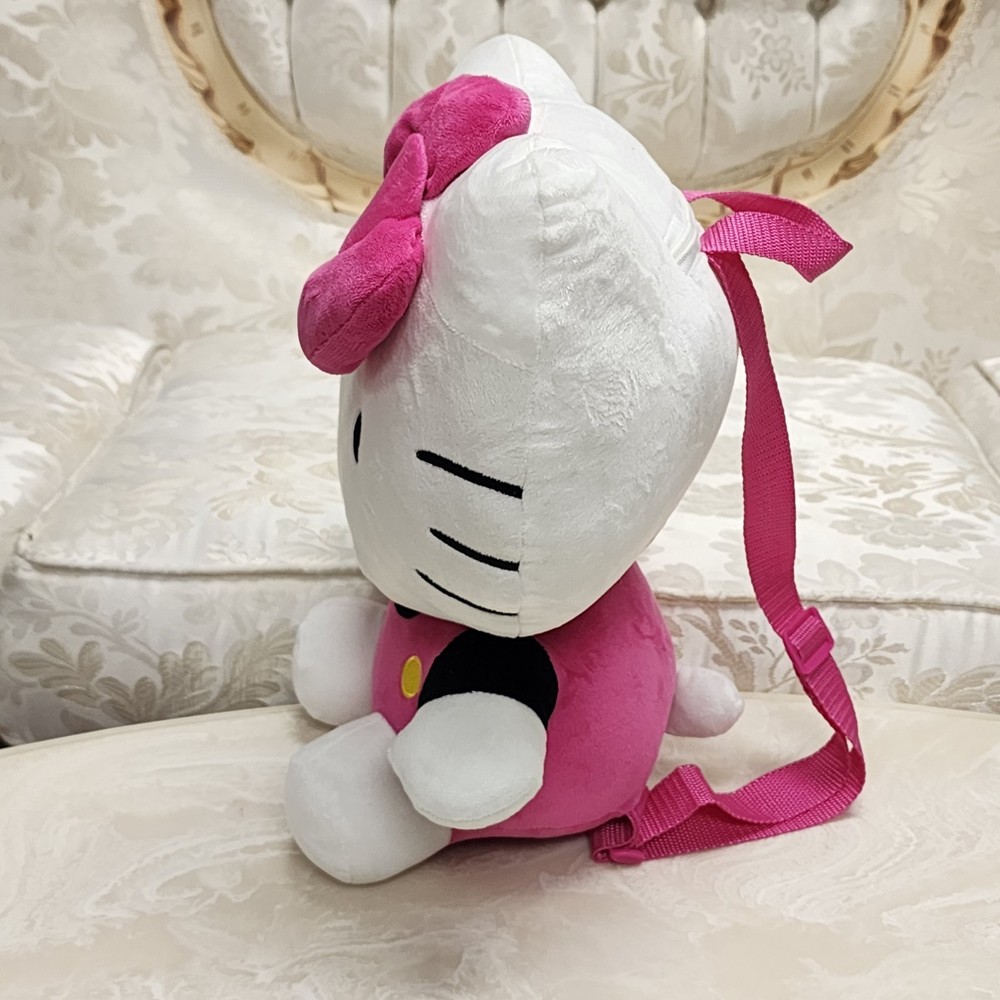 Girls' Hello Kitty Plush Backpack - Pink/White *SUPER CUTE*