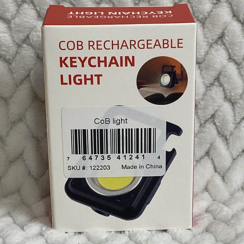 COB Rechargable keychain Light