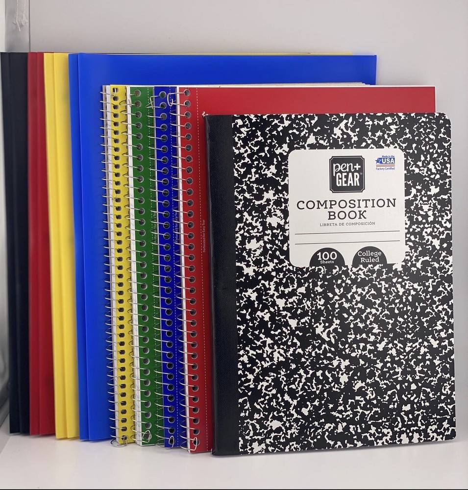 School Supplies Bundle Crayons Pencils Notebooks And More