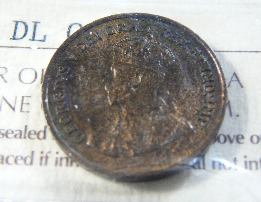 1924 1c ICCS MS-60 Trace Red Canada Cent