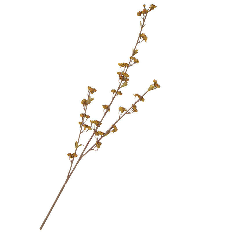Olive Green Artificial Wild Blossom Spray | 3 Pieces