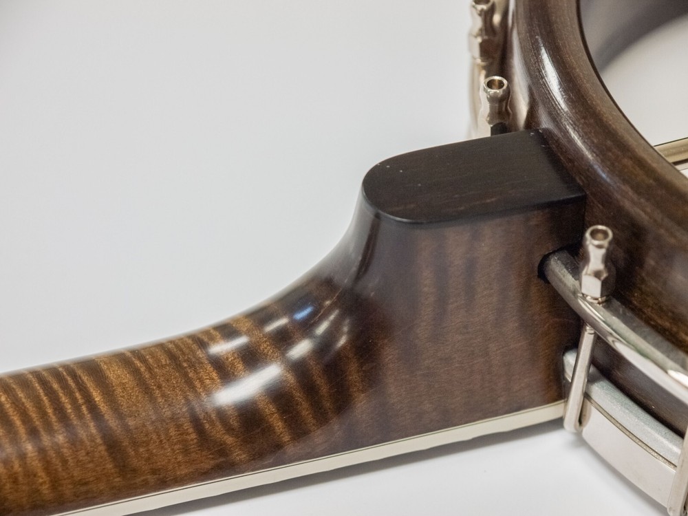 Deering John Hartford Pro 5 String Banjo (Pop On Resonator Missing) w/ Case