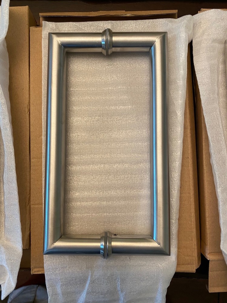 Shower Door Handle - 8" Mitered Handle / Pull (NEW STYLE)