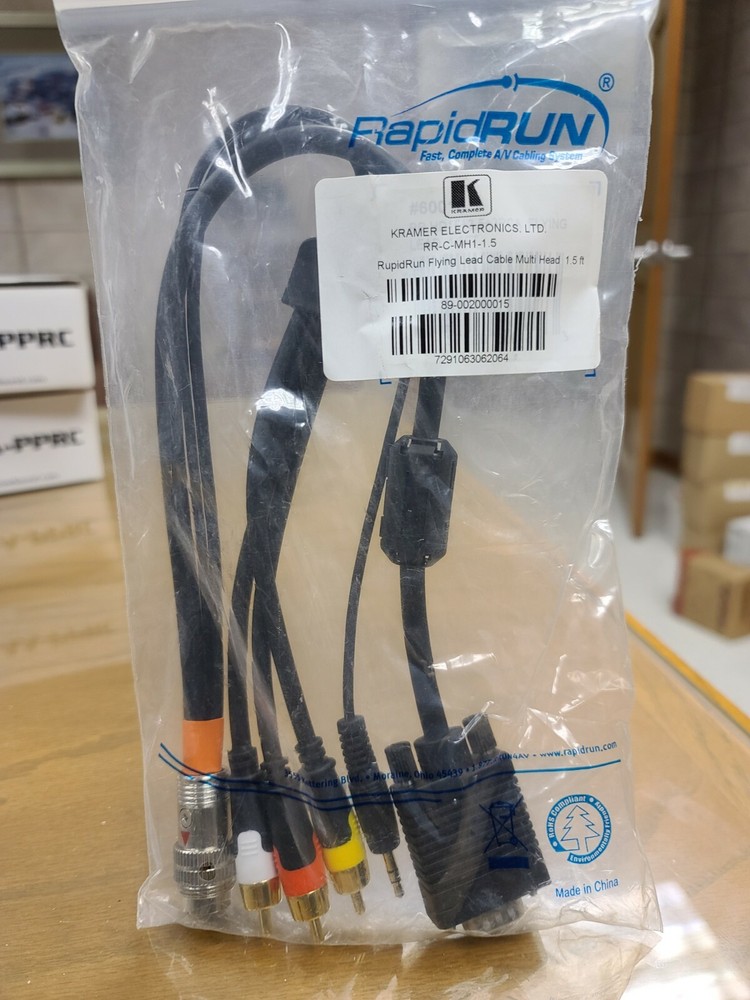 Kramer Electronics RapidRun RR-C-MH1-1.5 Flying Lead Cable Multi Head