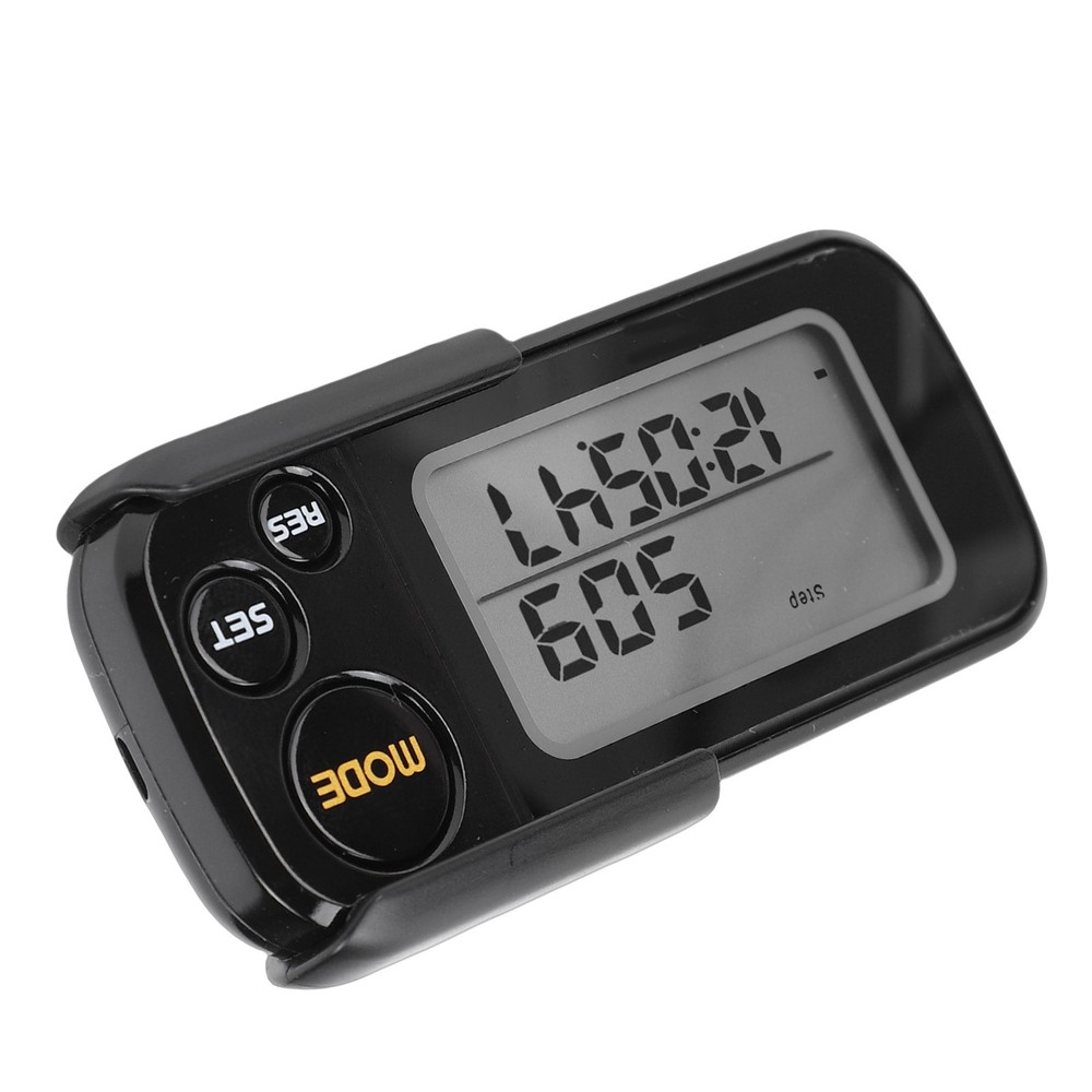 Walking 3D Pedometer With Large Digital Display 30 Days Memory Accurate Step