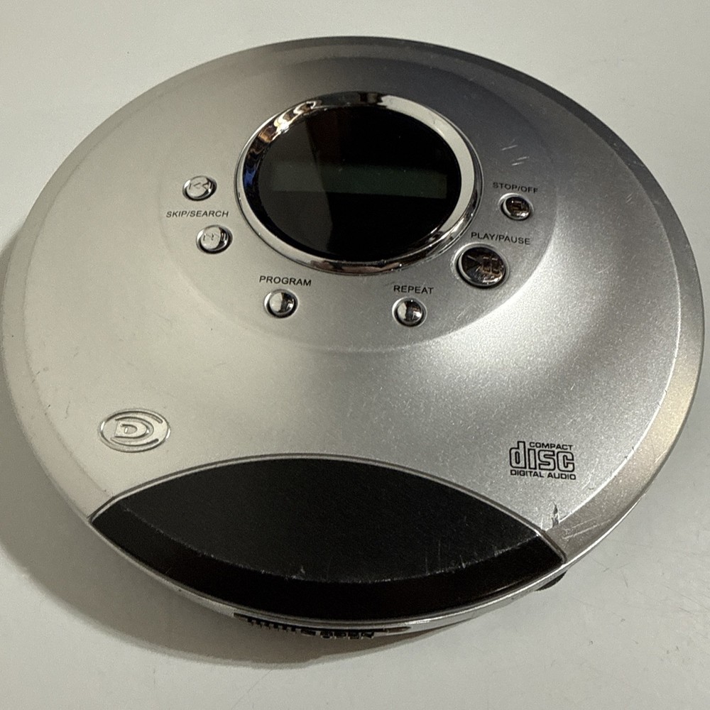 Durabrand Portable CD Player Programable Model: CD-565 Tested Works READ