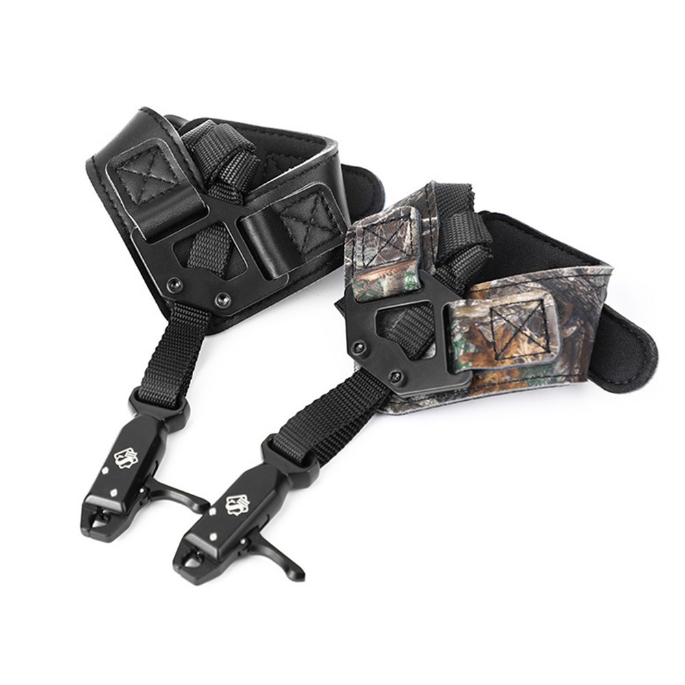 Compound Bow Release Aid Hunting Bow Archery Wrist Caliper Soft Release Trigger╏