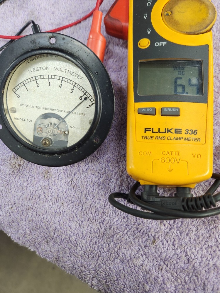 Weston Model 301 Voltmeter 6 Volt - Tested - Working - Accurate