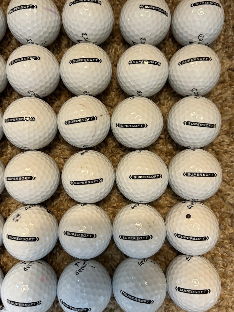 50 Mint Callaway Supersoft Golf Balls