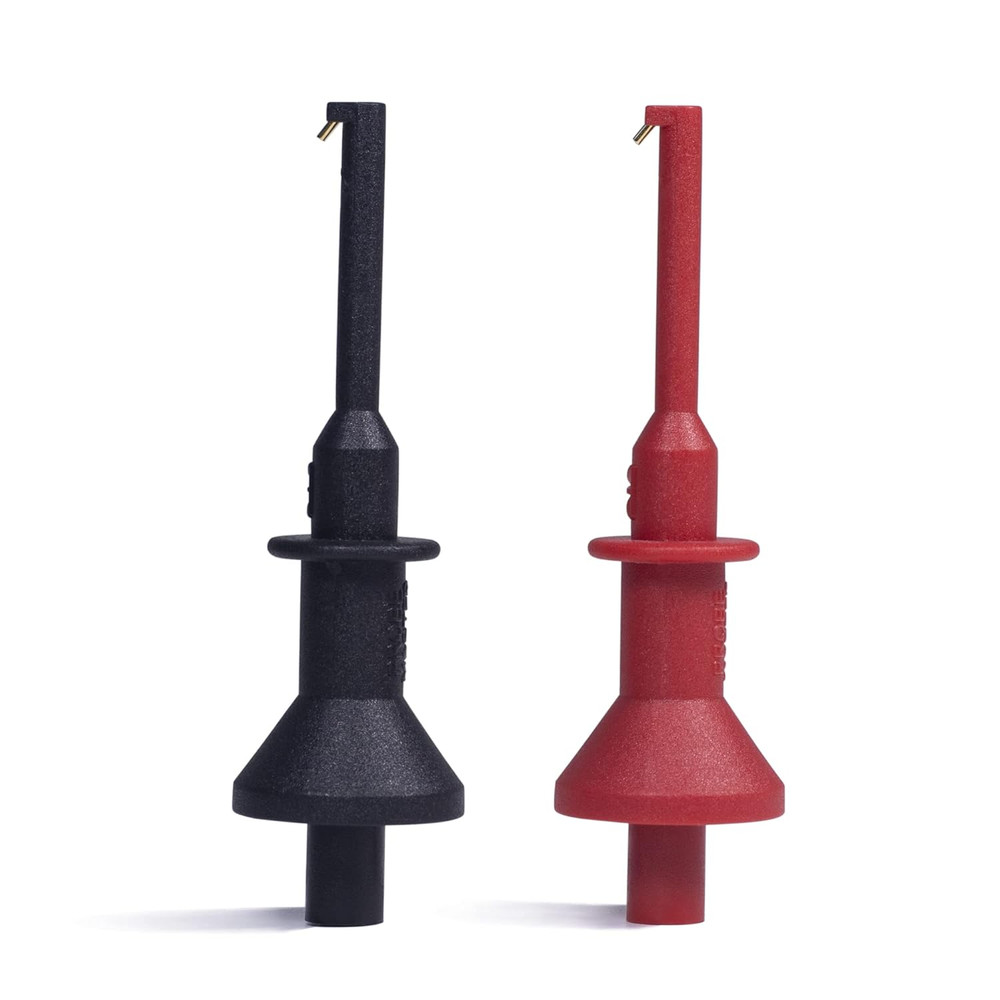 Test Hooks Clips, Multimeter Test Lead Kit Mini Test Hook Clip for 2Mm Plug T...