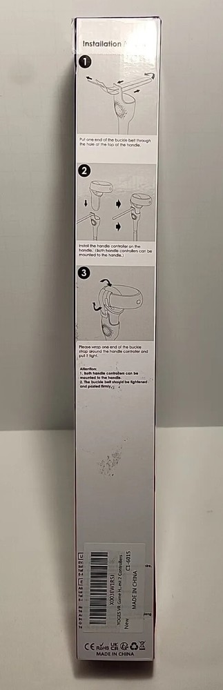 YOGES VR blue/black golf handle adapter for Meta Quest 2/Oculus