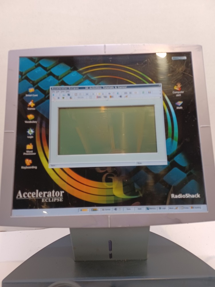 Vtg Ultra Rare Radio Shack Learning Accelerator Eclipse Computer Tested Working