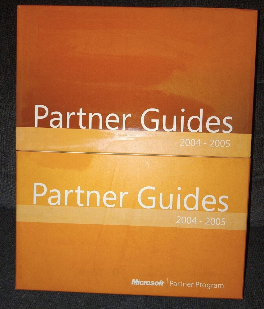 Microsoft Partner Guides 2004-2005 Complete Action Pack NEW! SQL OFFICE...