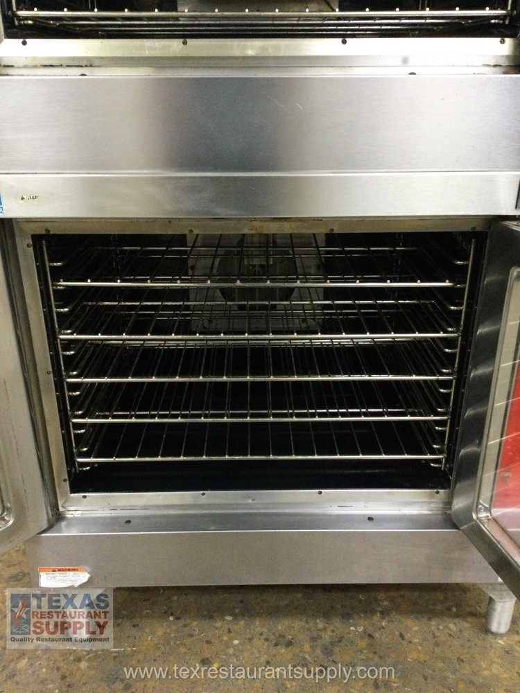 Vulcan VC4GD-10 Gas Double Stack Convection Full Size Oven