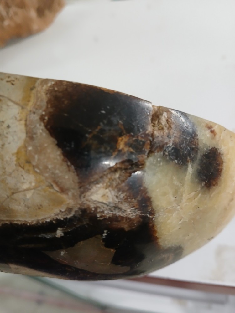 Large Septarian Bowl Or Ash Tray