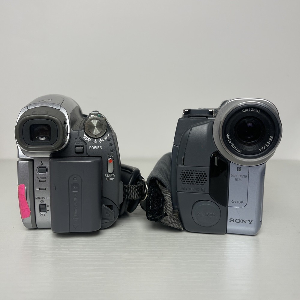 2 Camcorders Untested For Parts