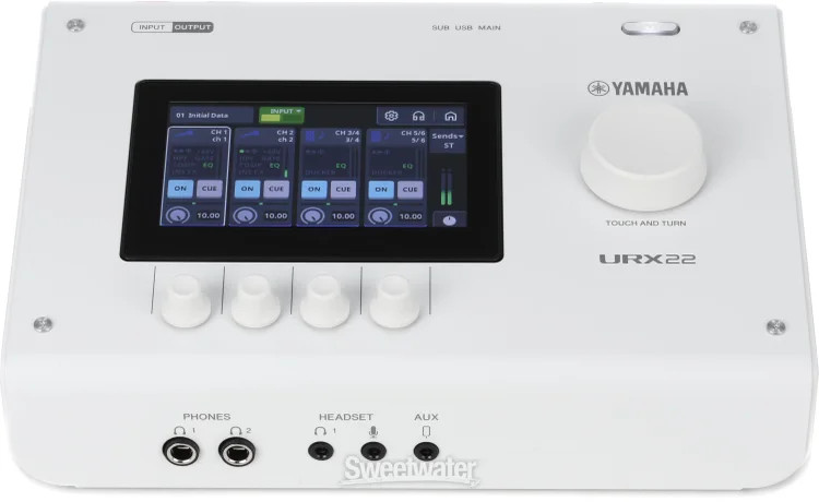 Yamaha URX22 USB-C Audio Interface - White