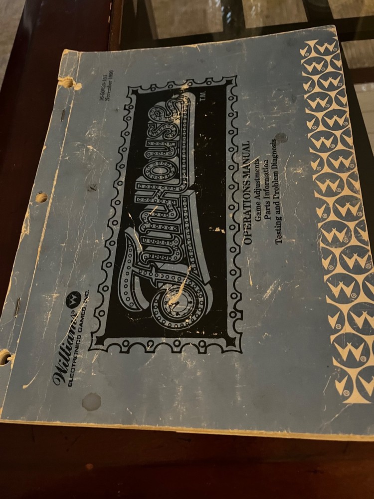 Fun House Pinball Manual