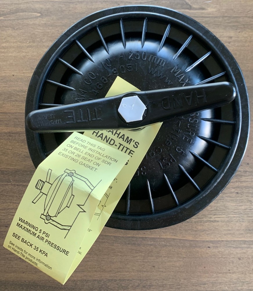 R.C. Graham 10" Hand-Tite® Pipe Plug