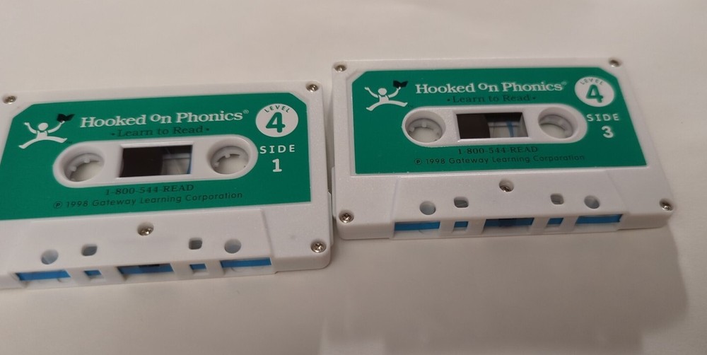 Hooked on Phonics Learn to Read Level 4 Replacement Green Workbook ,Stickers