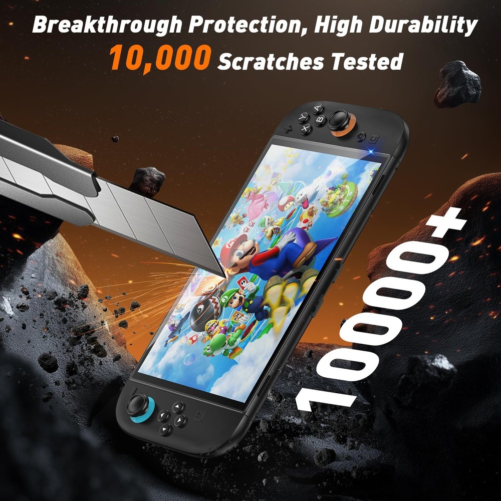daydayup 4-Pack Screen Protector Tempered Glass for 7.9", transparent