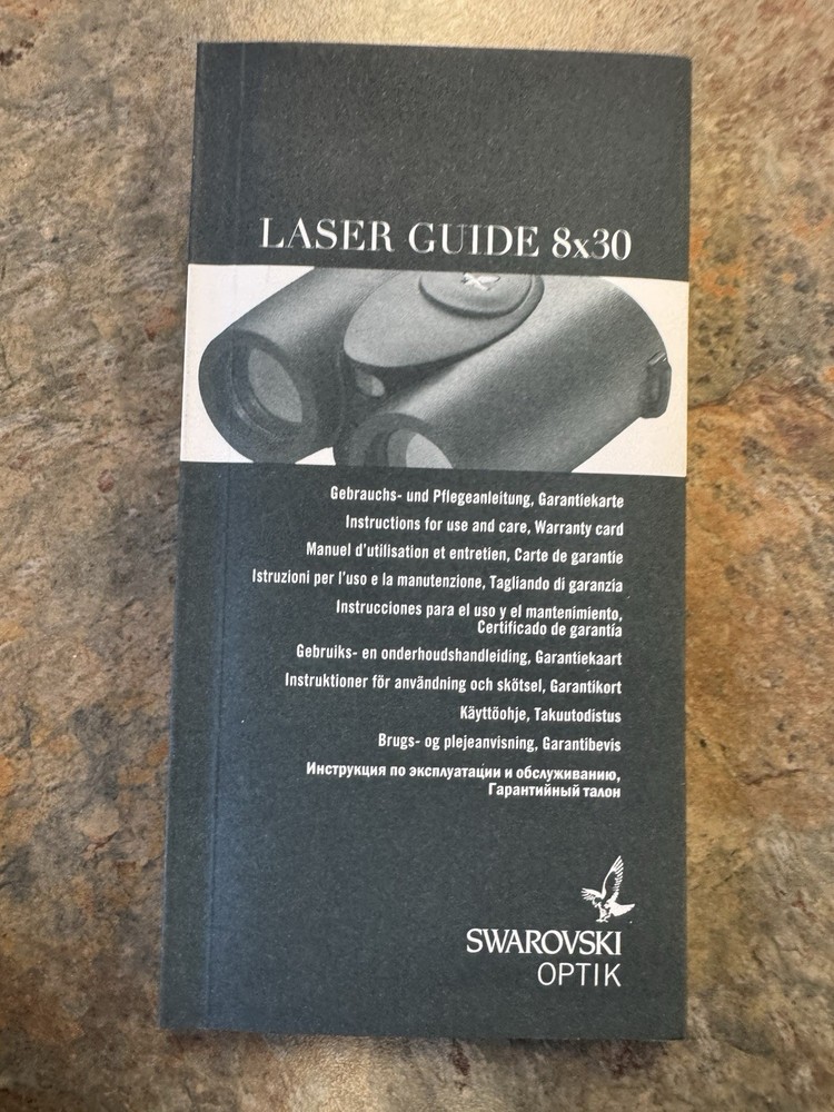 Swarovski rangefinder 8x30