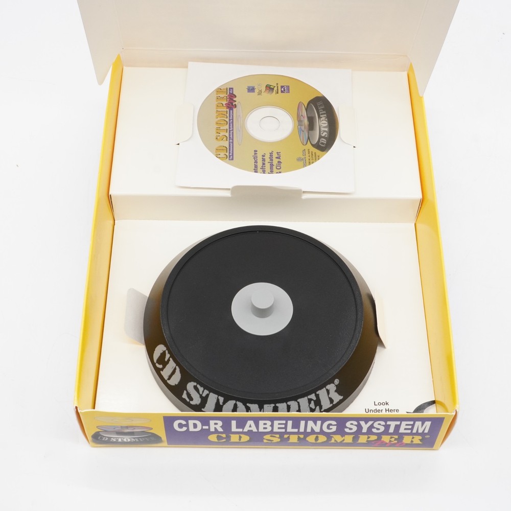 CD Stomper Pro CD Labeling System PC or Mac