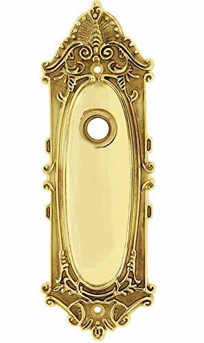 Vintage Victorian Style Backplate 2700-PB Solid Brass
