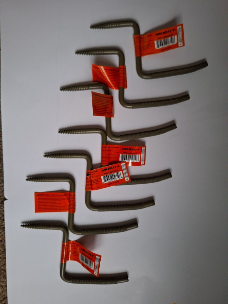 8 - MUDDY THREADED TREE CLIMBING STEPS - NEW!!!