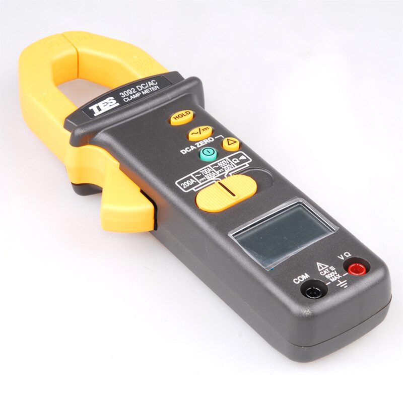TES-3092 DC/AC Pocket Size Clamp Meter