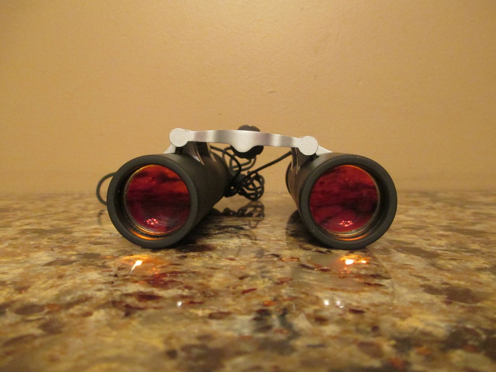 MultiTech Survivor 10 x 25 Ruby Binoculars w/ Pouch - New in Box