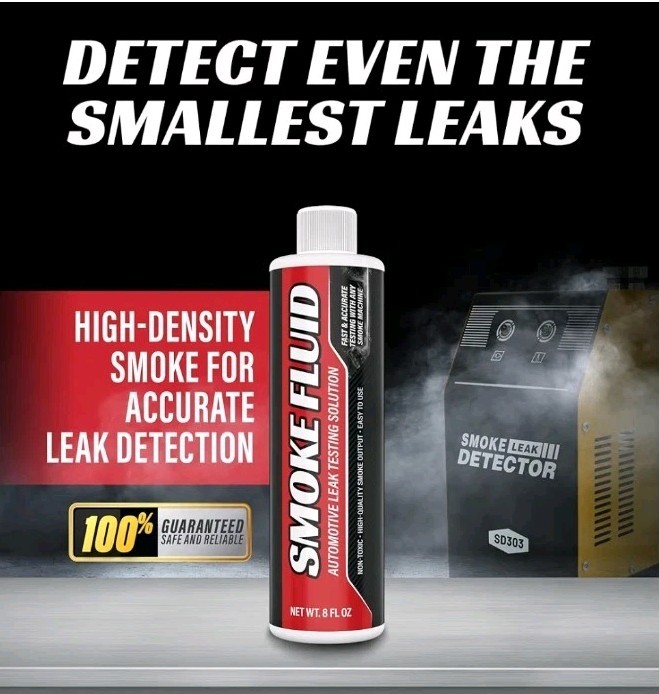 Smoke Fluid Solution Automotive Leak Detection Clean High-Density Smoke Fluid
