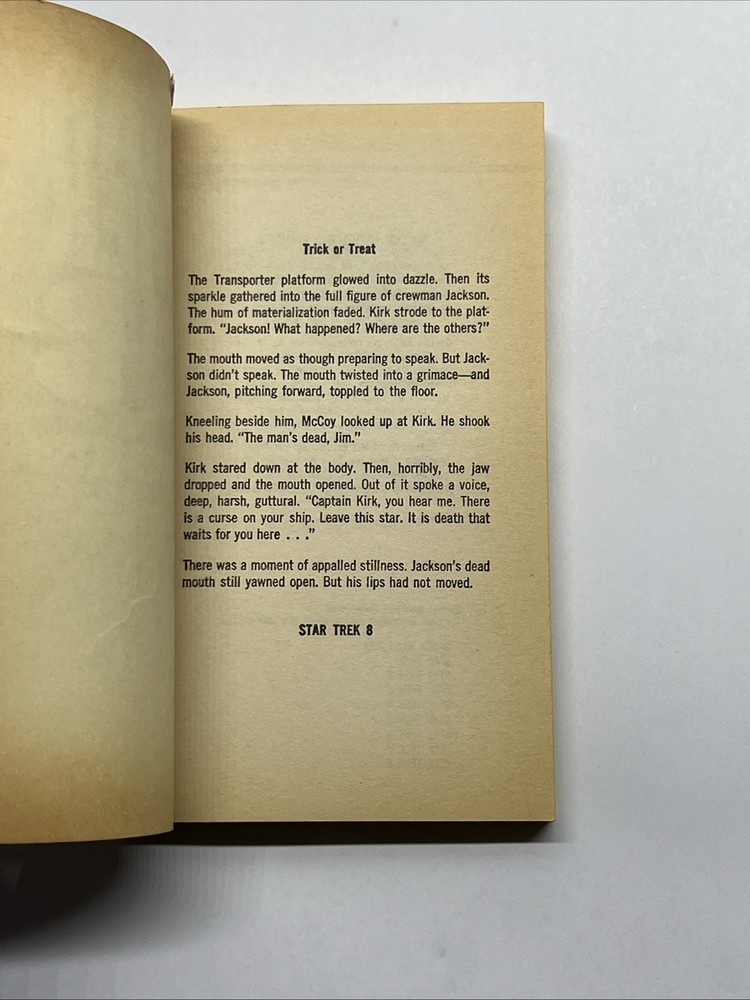 Star Trek - 8 Paperback Book - 3rd Printing - 1972