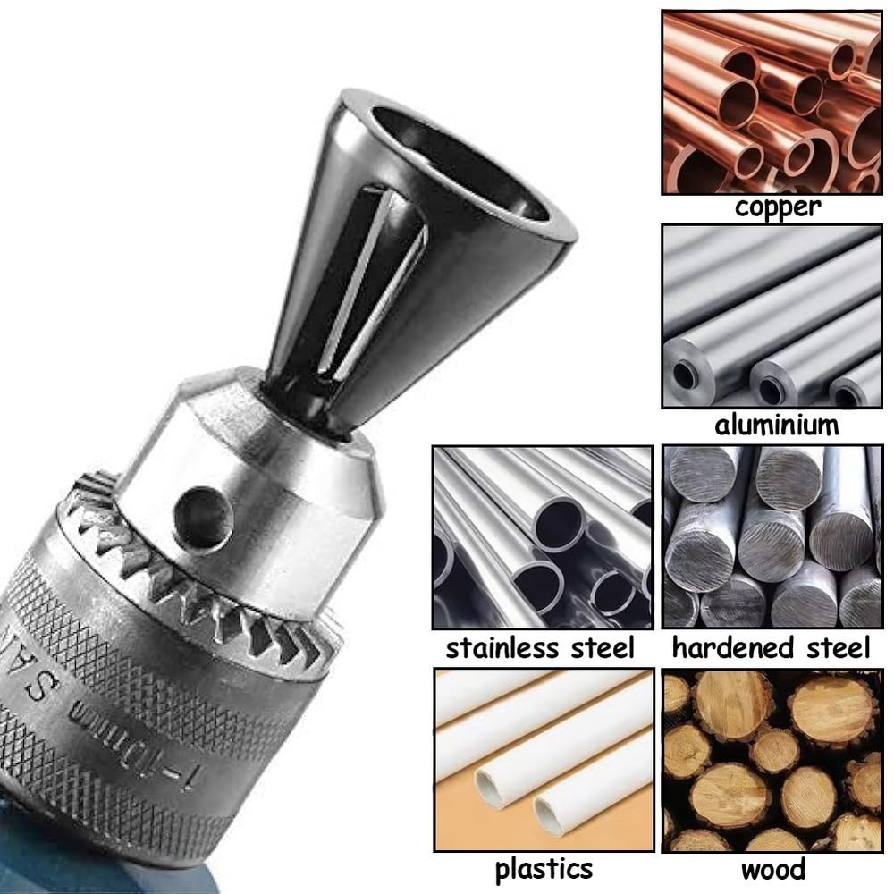 Deburring External Chamfer Tool Tungsten Carbide Blade 1/4 Inch Hex Shank Extern