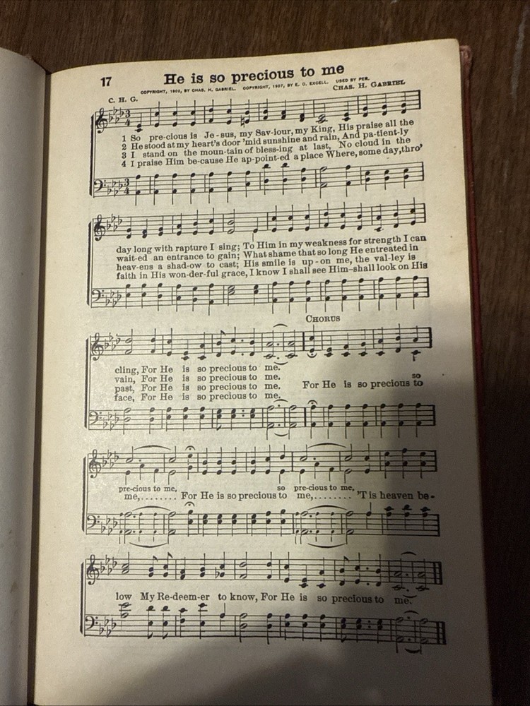 Bethany Hymns, Antique Hardback .
