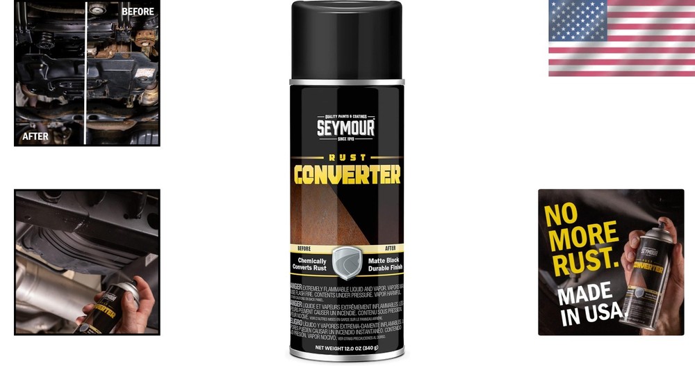 Transformative Black Rust Converter - 16 Oz, Durable Moisture-Resistant Solution