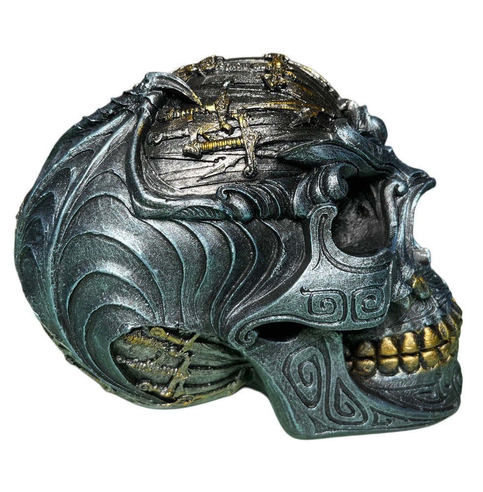 Pacific Giftware Very Cool Decorative Resin Skull